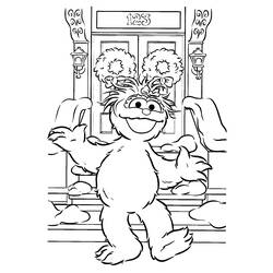 Coloring page: Sesame street (Cartoons) #32231 - Free Printable Coloring Pages