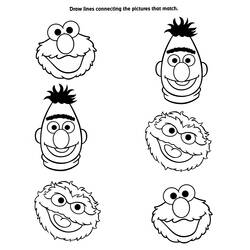 Coloring page: Sesame street (Cartoons) #32235 - Free Printable Coloring Pages