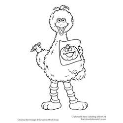 Coloring page: Sesame street (Cartoons) #32244 - Free Printable Coloring Pages