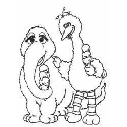 Coloring page: Sesame street (Cartoons) #32297 - Free Printable Coloring Pages