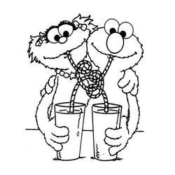 Coloring page: Sesame street (Cartoons) #32329 - Free Printable Coloring Pages
