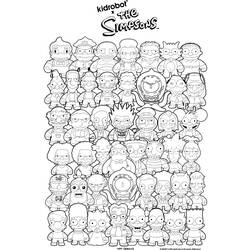 Coloring page: Simpsons (Cartoons) #23833 - Free Printable Coloring Pages