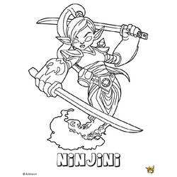 Coloring page: Skylanders (Cartoons) #43441 - Free Printable Coloring Pages