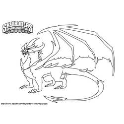 Coloring page: Skylanders (Cartoons) #43449 - Free Printable Coloring Pages