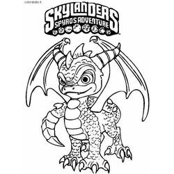 Coloring page: Skylanders (Cartoons) #43515 - Free Printable Coloring Pages