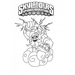 Coloring page: Skylanders (Cartoons) #43517 - Free Printable Coloring Pages