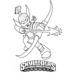 Coloring page: Skylanders (Cartoons) #43529 - Free Printable Coloring Pages