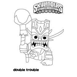 Coloring page: Skylanders (Cartoons) #43617 - Free Printable Coloring Pages