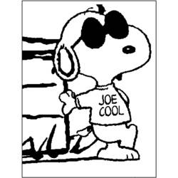 Coloring page: Snoopy (Cartoons) #27054 - Free Printable Coloring Pages