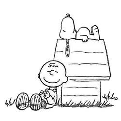 Coloring page: Snoopy (Cartoons) #27072 - Free Printable Coloring Pages