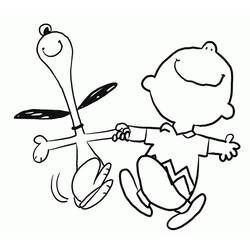 Coloring page: Snoopy (Cartoons) #27079 - Free Printable Coloring Pages