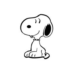 Coloring page: Snoopy (Cartoons) #27108 - Free Printable Coloring Pages