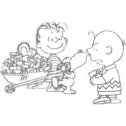 Coloring page: Snoopy (Cartoons) #27142 - Free Printable Coloring Pages
