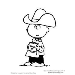 Coloring page: Snoopy (Cartoons) #27163 - Free Printable Coloring Pages