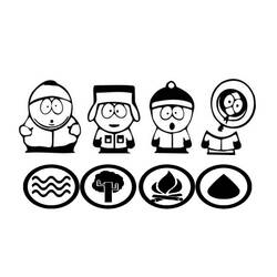 Coloring page: South Park (Cartoons) #31118 - Free Printable Coloring Pages