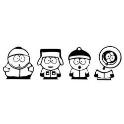 Coloring page: South Park (Cartoons) #31242 - Free Printable Coloring Pages