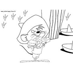Coloring page: Speedy Gonzales (Cartoons) #30717 - Free Printable Coloring Pages