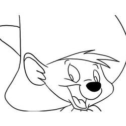 Coloring page: Speedy Gonzales (Cartoons) #30725 - Free Printable Coloring Pages