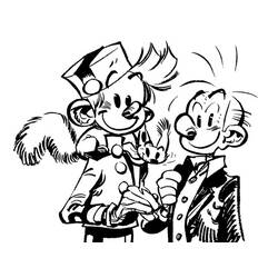 Coloring page: Spirou (Cartoons) #30515 - Free Printable Coloring Pages