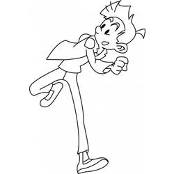 Coloring page: Spirou (Cartoons) #30516 - Free Printable Coloring Pages