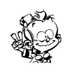 Coloring page: Spirou (Cartoons) #30530 - Free Printable Coloring Pages
