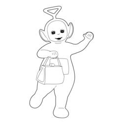 Coloring page: Teletubbies (Cartoons) #49686 - Free Printable Coloring Pages