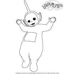 Coloring page: Teletubbies (Cartoons) #49741 - Free Printable Coloring Pages
