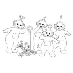Coloring page: Teletubbies (Cartoons) #49769 - Free Printable Coloring Pages
