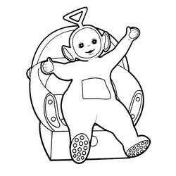 Coloring page: Teletubbies (Cartoons) #49788 - Free Printable Coloring Pages