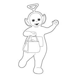 Coloring page: Teletubbies (Cartoons) #49906 - Free Printable Coloring Pages
