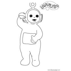 Coloring page: Teletubbies (Cartoons) #49947 - Free Printable Coloring Pages