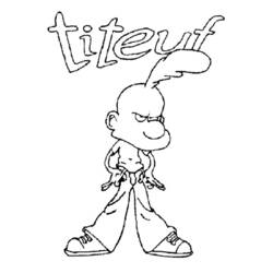 Coloring page: Titeuf (Cartoons) #33740 - Free Printable Coloring Pages