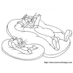 Coloring page: Tom and Jerry (Cartoons) #24196 - Free Printable Coloring Pages