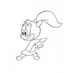 Coloring page: Woody Woodpecker (Cartoons) #28439 - Free Printable Coloring Pages