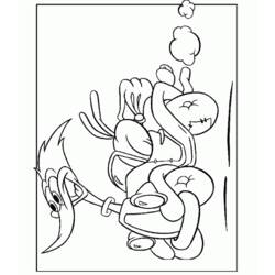 Coloring page: Woody Woodpecker (Cartoons) #28502 - Free Printable Coloring Pages