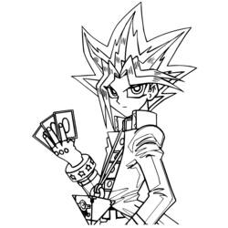 Coloring page: Yu-Gi-Oh! (Cartoons) #52970 - Free Printable Coloring Pages