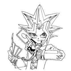 Coloring page: Yu-Gi-Oh! (Cartoons) #52973 - Free Printable Coloring Pages