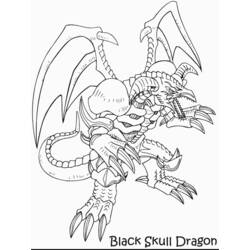 Coloring page: Yu-Gi-Oh! (Cartoons) #53040 - Free Printable Coloring Pages