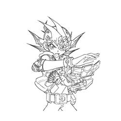 Coloring page: Yu-Gi-Oh! (Cartoons) #53047 - Free Printable Coloring Pages