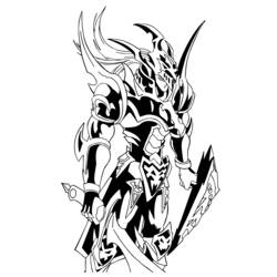 Coloring page: Yu-Gi-Oh! (Cartoons) #53048 - Free Printable Coloring Pages