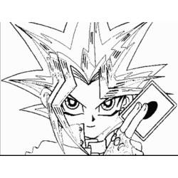 Coloring page: Yu-Gi-Oh! (Cartoons) #53152 - Free Printable Coloring Pages