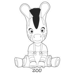 Coloring page: Zou (Cartoons) #24574 - Free Printable Coloring Pages