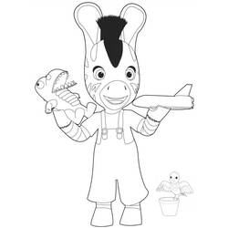 Coloring page: Zou (Cartoons) #24586 - Free Printable Coloring Pages