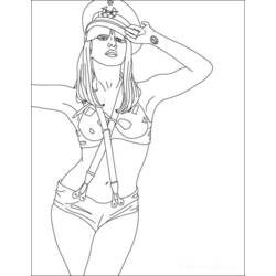 Coloring page: Lady Gaga (Celebrities) #123960 - Free Printable Coloring Pages