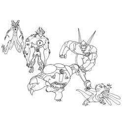 Coloring page: Alien (Characters) #94648 - Free Printable Coloring Pages
