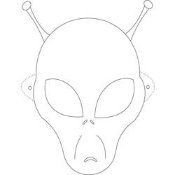 Coloring page: Alien (Characters) #94696 - Free Printable Coloring Pages