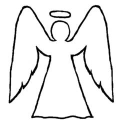 Coloring page: Angel (Characters) #86248 - Free Printable Coloring Pages