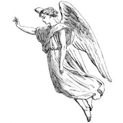 Coloring page: Angel (Characters) #86278 - Free Printable Coloring Pages