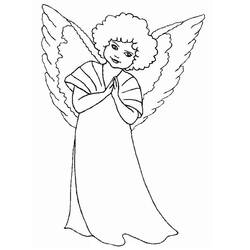 Coloring page: Angel (Characters) #86305 - Free Printable Coloring Pages
