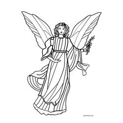 Coloring page: Angel (Characters) #86306 - Free Printable Coloring Pages